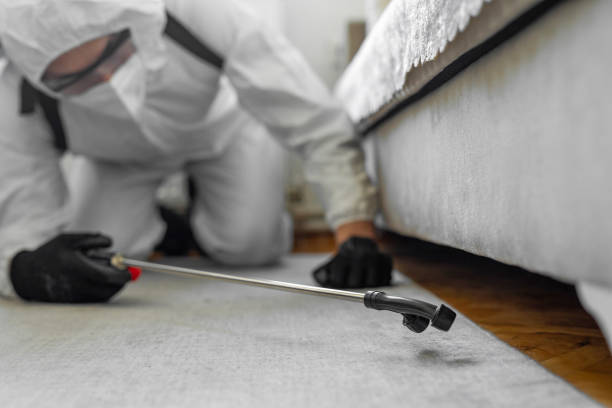 Professional Rodent Control technician working in Rapides Parish County, LA